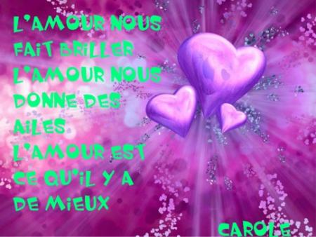 C'est &ccedil;&agrave; l'Amour !