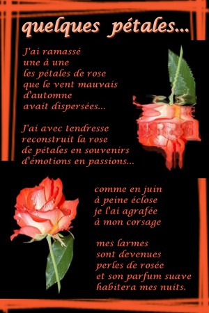 quelques p&eacute;tales