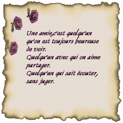 Merci d'&ecirc;tre mon ami (e)